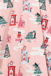 Puuurfect Christmas Bella Shirt Dress in Pink by Banned