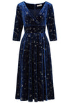 Blue Luna Celestial Velvet Dress by Banned