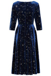Blue Luna Celestial Velvet Dress by Banned