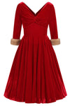 Red Velvet Nina Dress by Banned