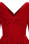Red Velvet Nina Dress by Banned