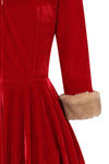 Red Velvet Nina Dress by Banned