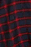 Navy and Red Barbara Plaid Dress by Banned