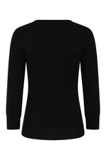 Alina Spiderweb Sweater in Black by Banned