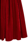Red Velvet Millie Skirt by Banned