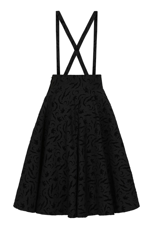 Cecelia Halloween High Waisted Suspender Skirt by Banned