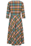 Harriet Dress in Pink Plaid by Banned