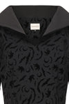 Black Tara Halloween Night Hooded Dress by Banned