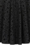 Black Tara Halloween Night Hooded Dress by Banned