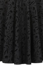 Black Tara Halloween Night Hooded Dress by Banned