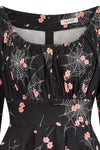 Spiderweb Blossom Dress by Banned