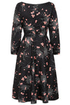Spiderweb Blossom Dress by Banned