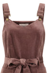 Brown Harriet Corduroy Jumpsuit by Banned