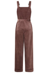 Brown Harriet Corduroy Jumpsuit by Banned