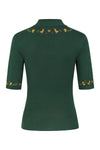 Green Scandi Pullover Sweater by Banned