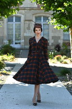 Giselle Tartan Dress by Hearts & Roses London