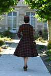 Giselle Tartan Dress by Hearts & Roses London