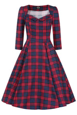 Margot Tartan Dress by Hearts & Roses London