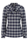 Jemima Tartan Blouse by Hearts & Roses London