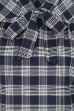 Jemima Tartan Blouse by Hearts & Roses London