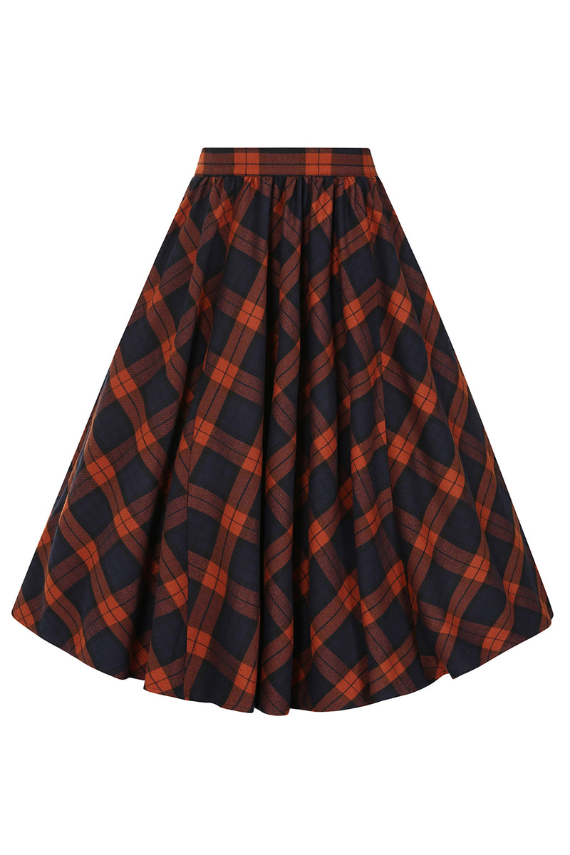 Parker Plaid Skirt by Hearts & Roses London