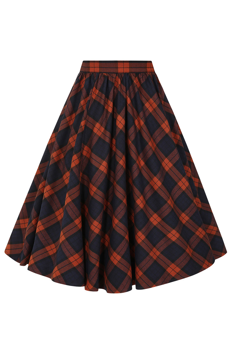 Parker Plaid Skirt by Hearts & Roses London