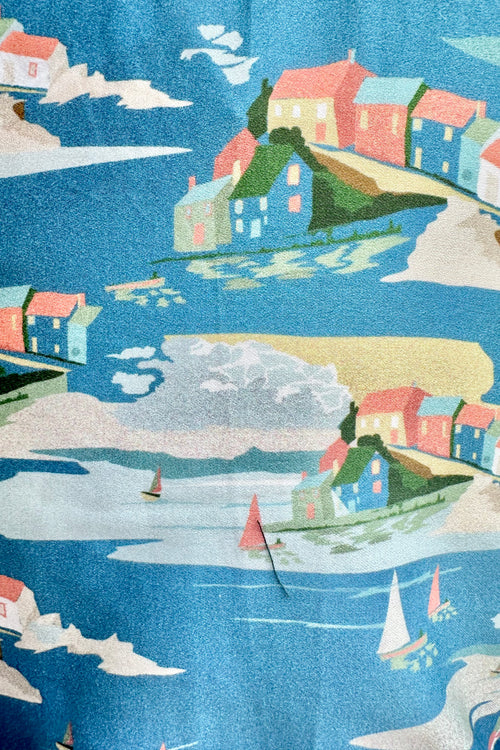 Blue Robin's Hood Bay Peggy Top by Palava