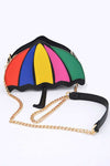 Rainbow Umbrella Cross-Body Bag