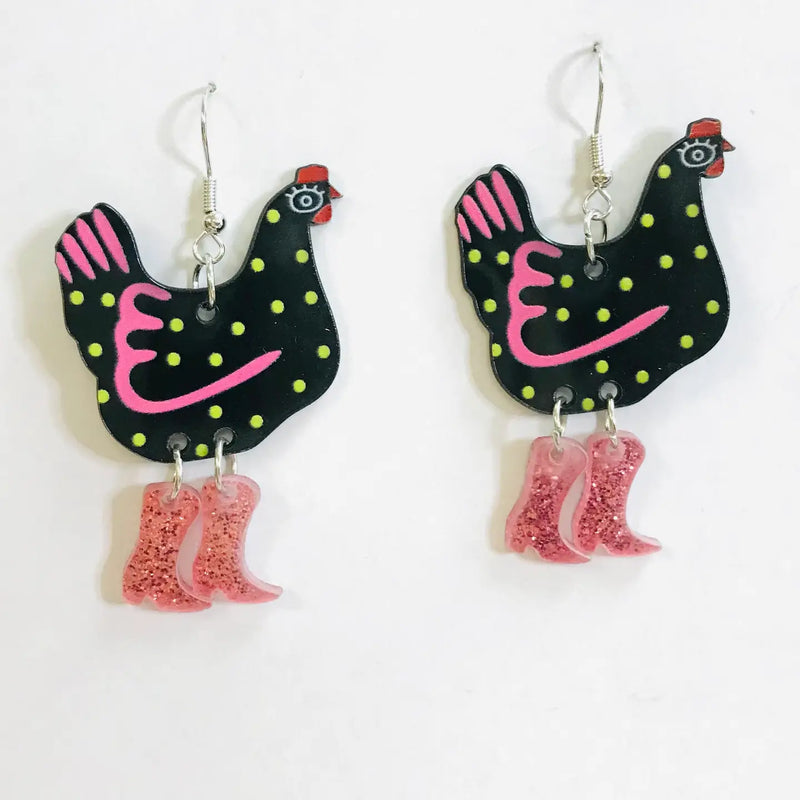 Novelty Acrylic Drop Earrings