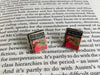 To Kill a Mockingbird Book Locket Post Earrings by Marshall and Rose