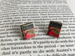 To Kill a Mockingbird Book Locket Post Earrings by Marshall and Rose
