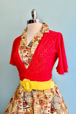 Musical Cartoons Top by Tulip B.