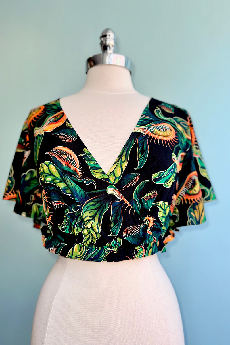 Venus Flytrap Crop Top
