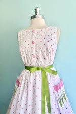 Tulip Pocket Polka-dot Dress