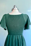 The Kendall Dress in Alpine Green