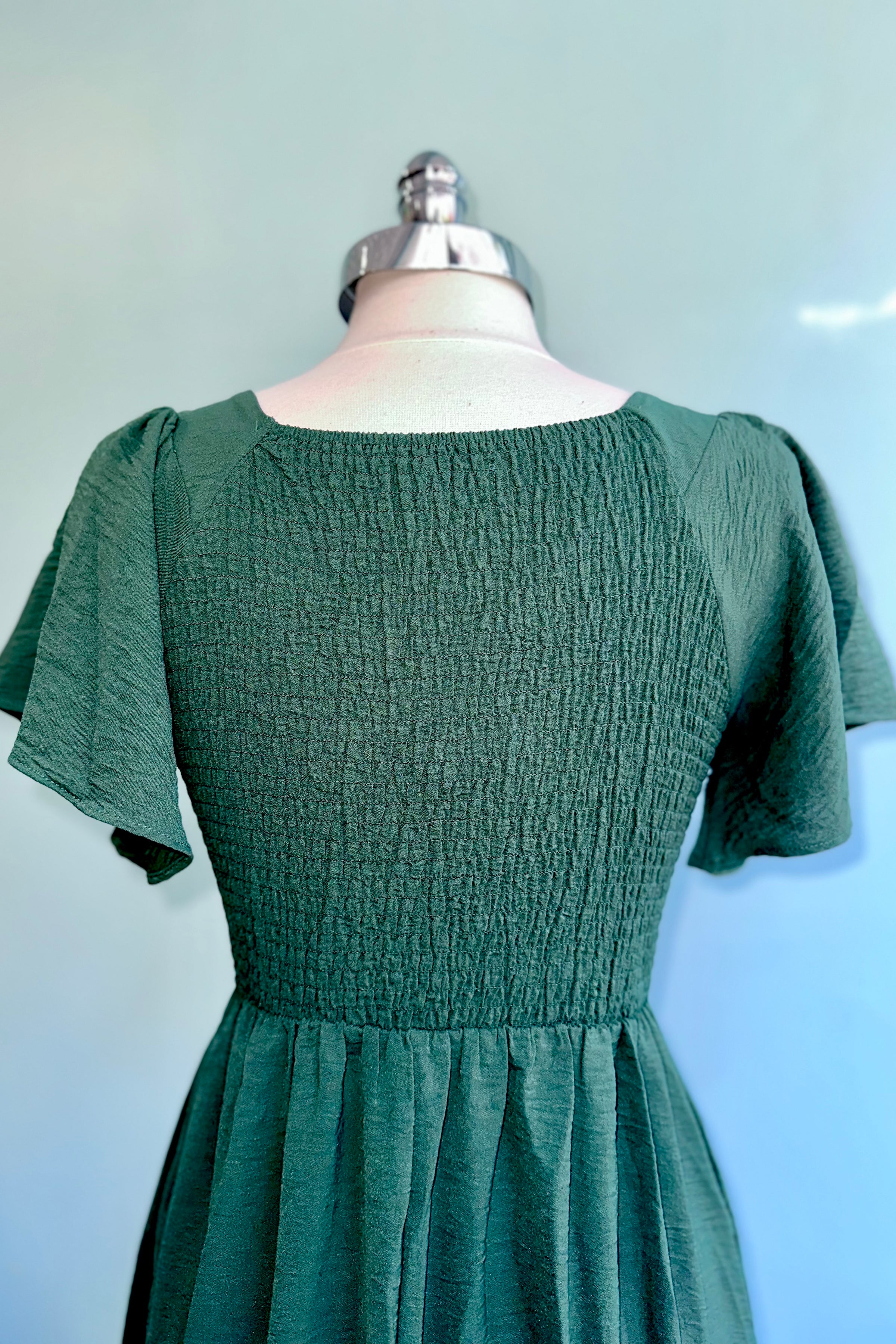 The Kendall Dress in Alpine Green X-Small The Kendall Dress in Alpine Green X-Small