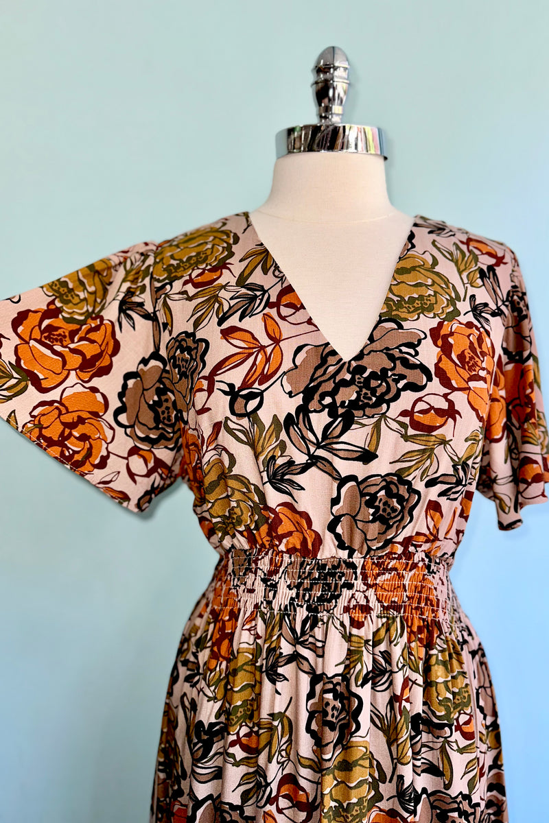 Fall Petalwork Eden Maxi Dress