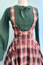 Angel Pointelle Knit Sweater in Green by Banned