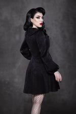 Piper Mini Dress in Black by Katakomb