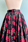 Roses Pleated Skirt by Banned