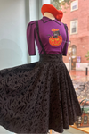 Cecelia Halloween High Waisted Suspender Skirt by Banned
