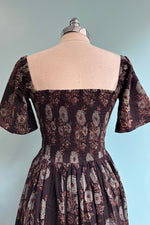 Fall Blossom Smocked Midi Teddy Dress by Mata Traders