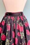 Roses Pleated Skirt by Banned