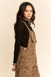 Leopard Twill Jumpsuit
