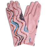 Wavy Swirled Gloves in Multiple Colors