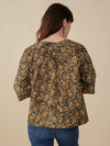 Olive Kalamkari Ruth Top by Mata Traders