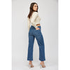 Super Soft Cropped Wide Leg Jeans by Mica Denim