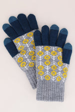 Flower Pattern Gloves in Multiple Colors!