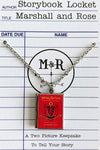 House Gryffindor Book Locket Necklace by Marshall and Rose