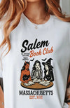 Salem Book Club T-Shirt in White